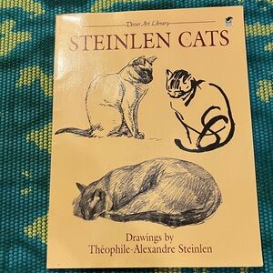 Beautiful cat art book
